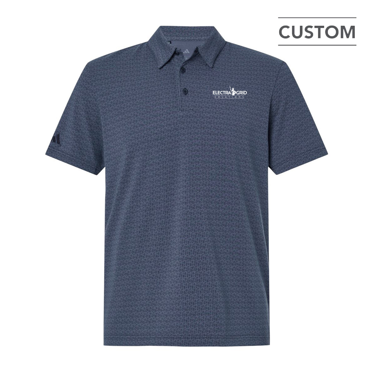 Adidas Men's Blended Printed Polo