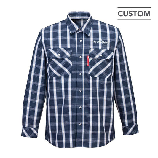 Bizflame 88/12 FR Plaid Shirt