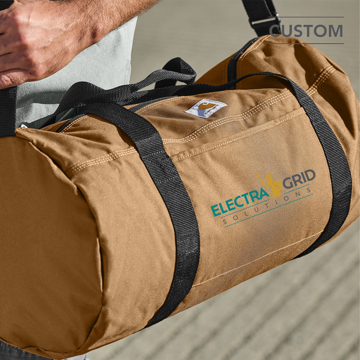 Carhartt® Canvas Packable Duffel with Pouch