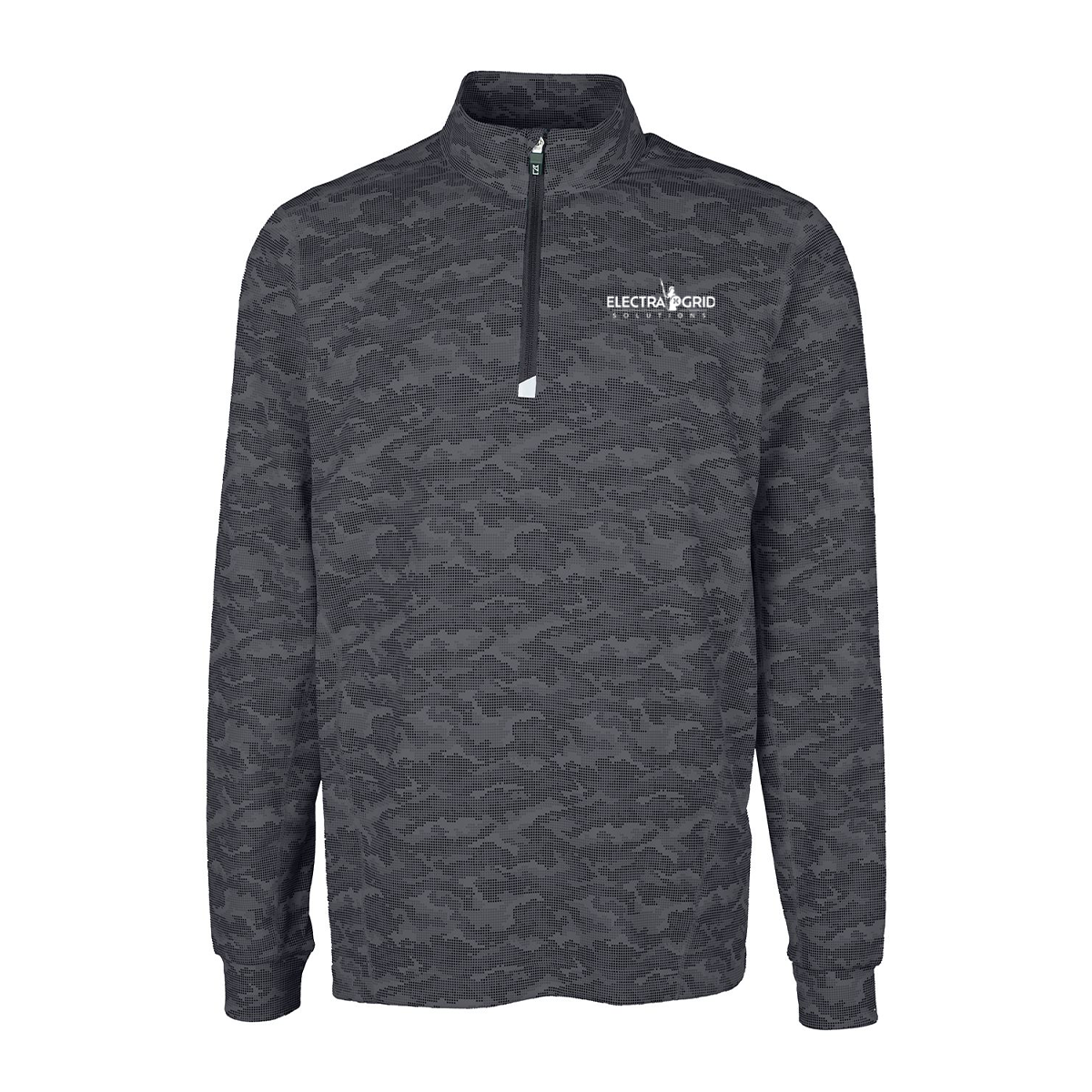 EG Cutter & Buck Eco Camo Print Qaurter Zip
