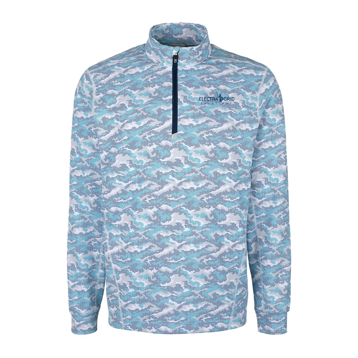 EG Cutter & Buck Eco Camo Print Qaurter Zip