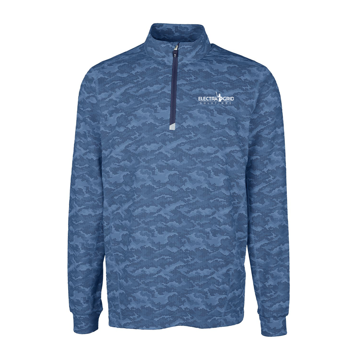 EG Cutter & Buck Eco Camo Print Qaurter Zip