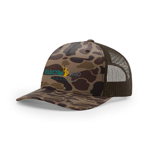 Richardson Camo Mesh Caps