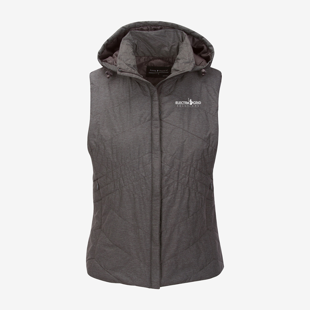 Electra Grid Ladies Puffer Vest