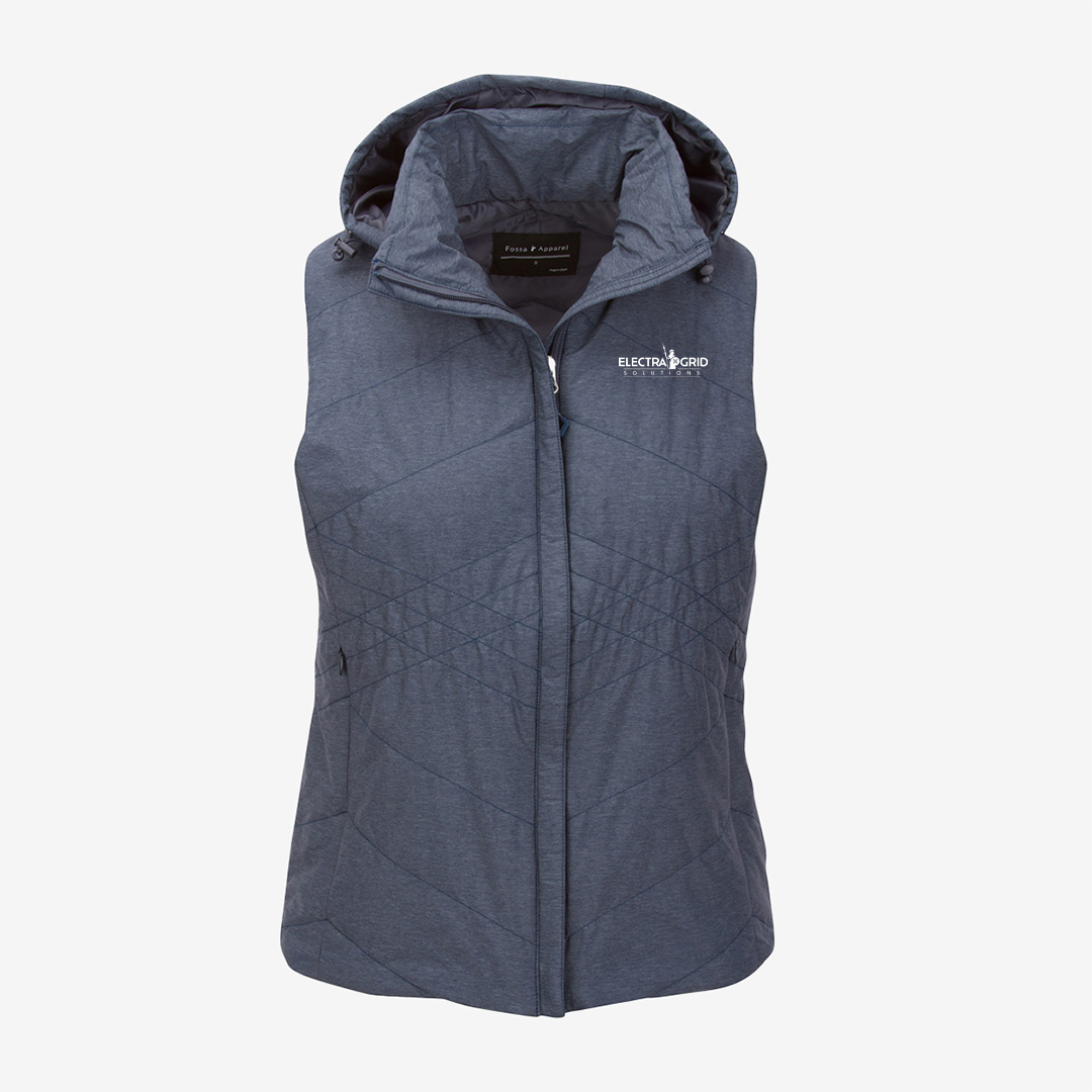 Electra Grid Ladies Puffer Vest