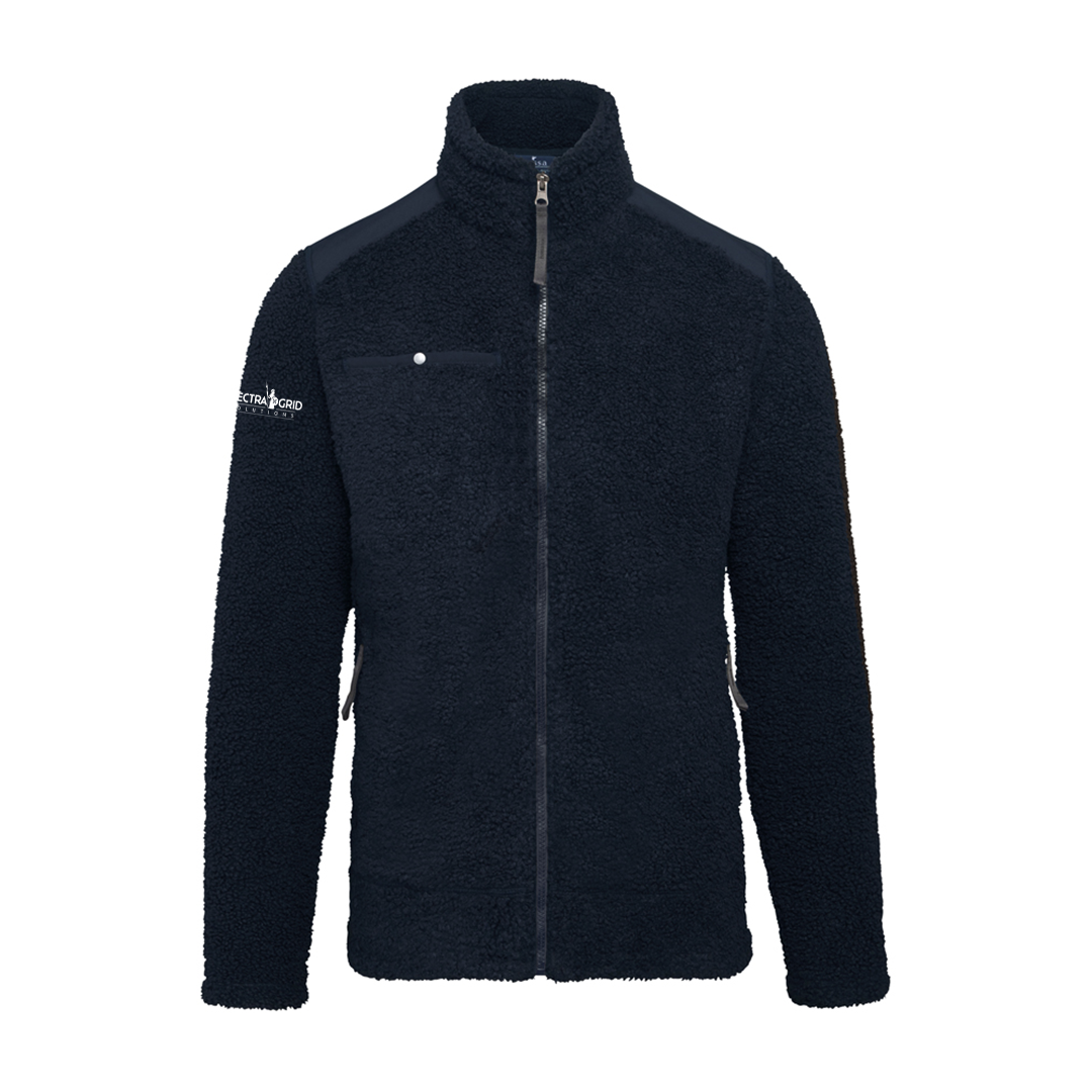 Electra Grid Men's Fleece Jacket