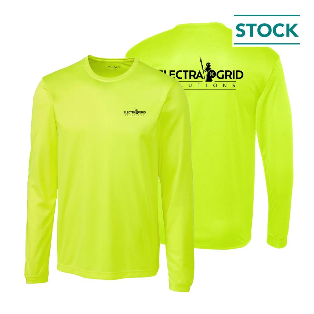 Electra Grid Safety Performance Long Sleeve Mens Tee Shirt