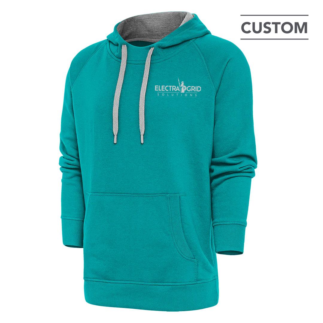 Electra Grid Unisex Hood Fleece