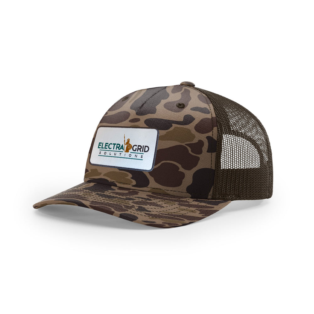 Richardson Camo Mesh Caps