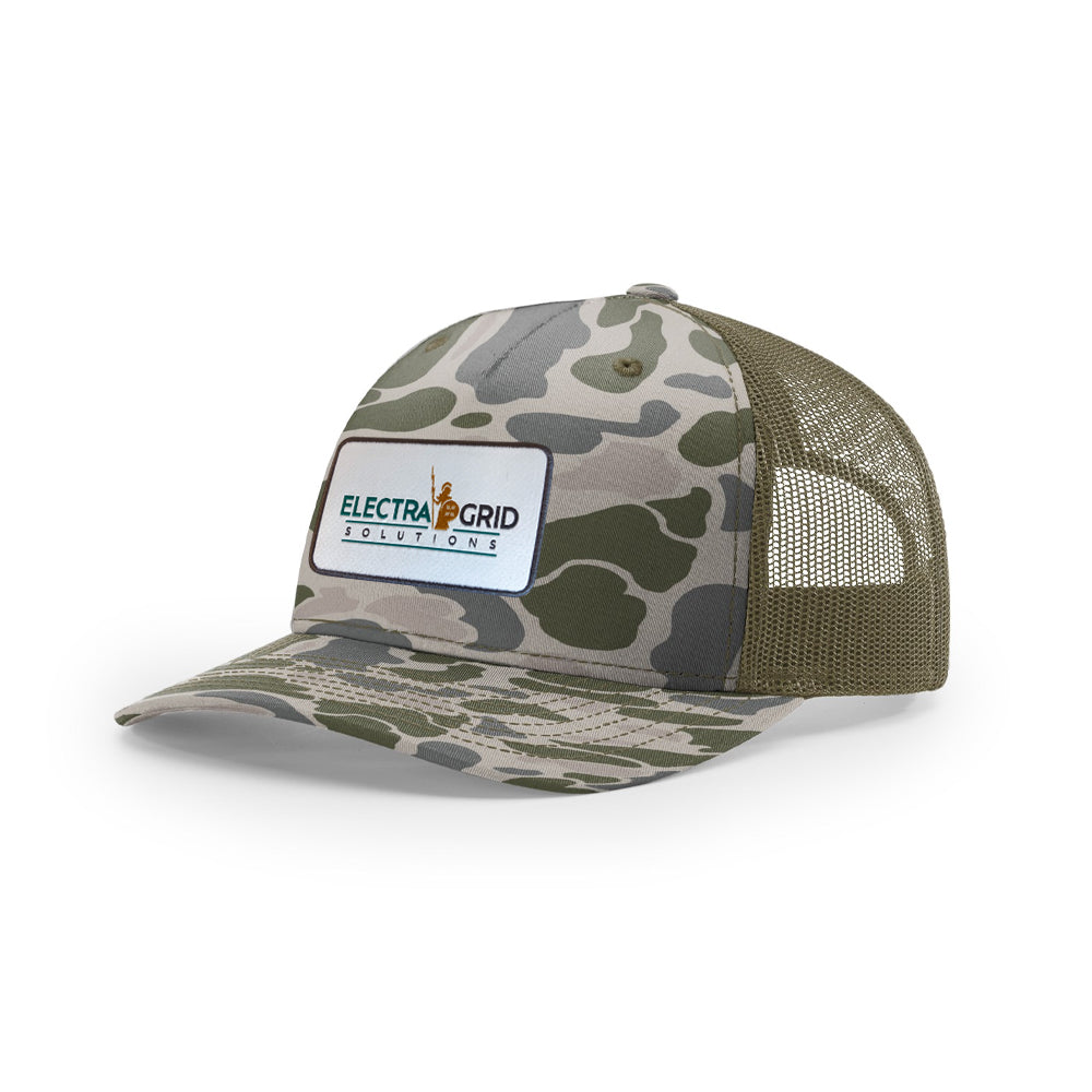 Richardson Camo Mesh Caps