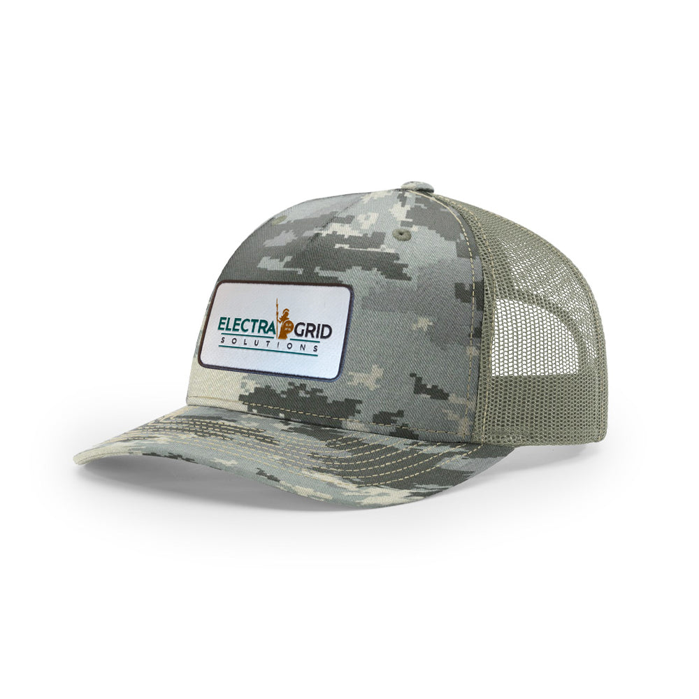 Richardson Camo Mesh Caps