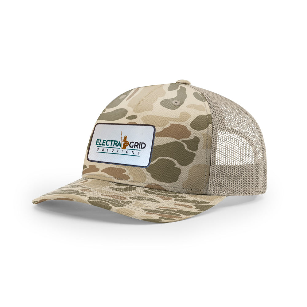 Richardson Camo Mesh Caps