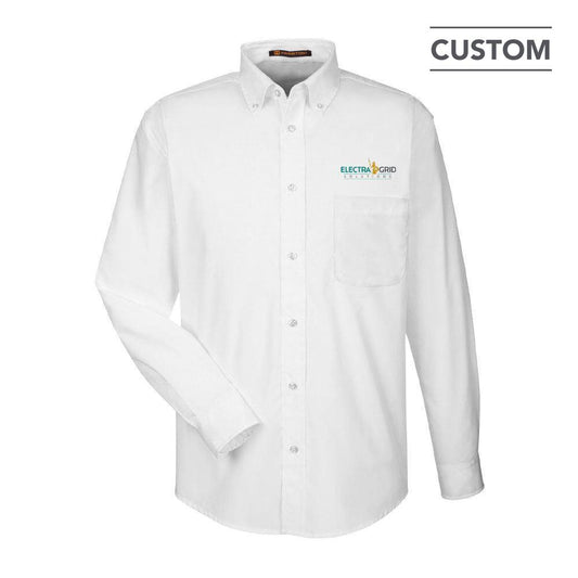 Harriton Men's Tall Essential Poplin