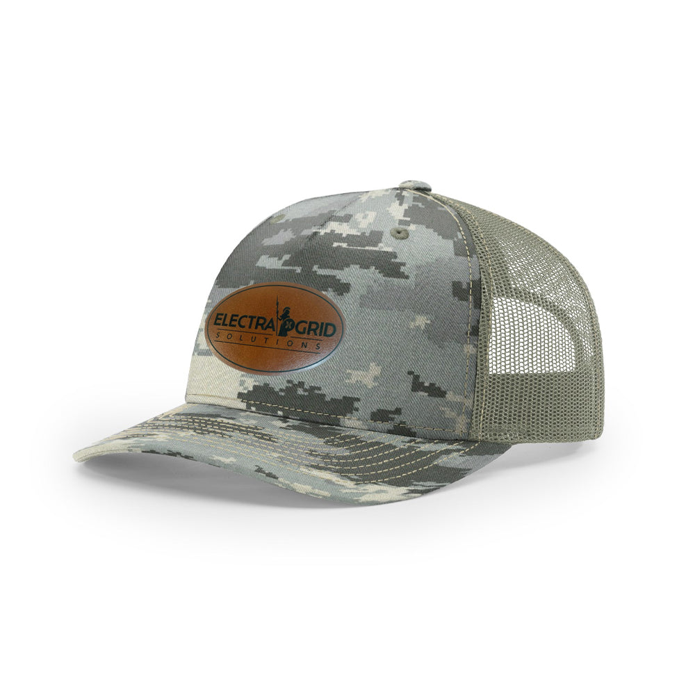 Richardson Camo Mesh Caps
