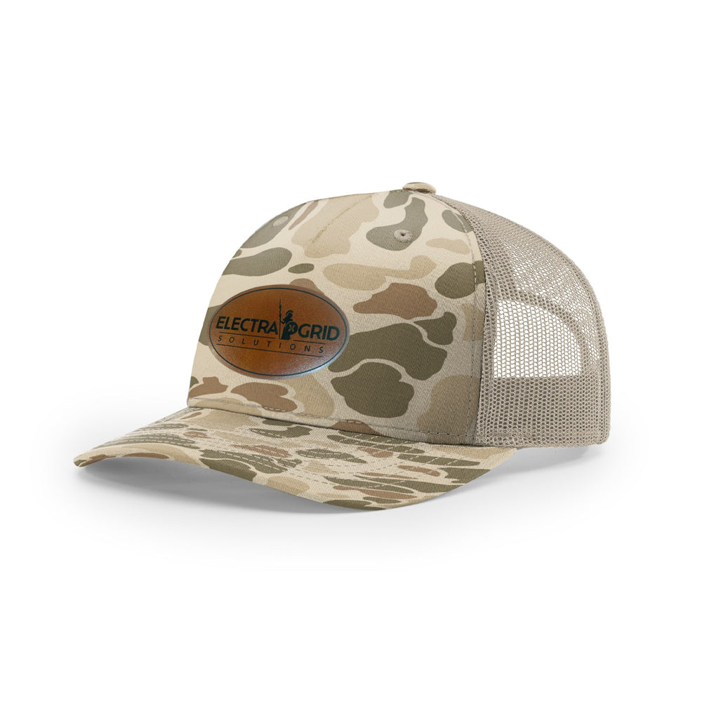 Richardson Camo Mesh Caps