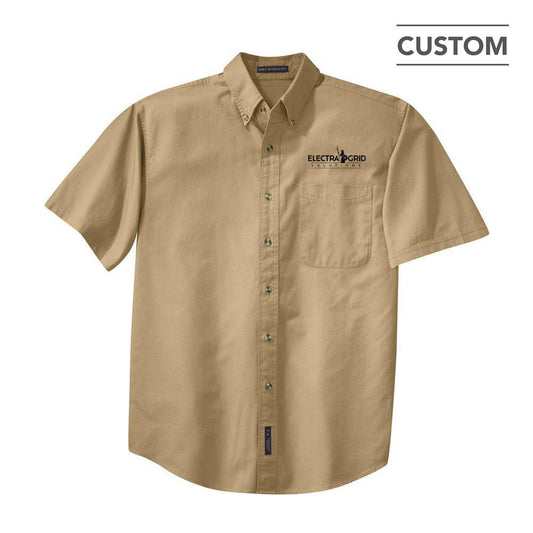 Short Sleeve Twill Shirt