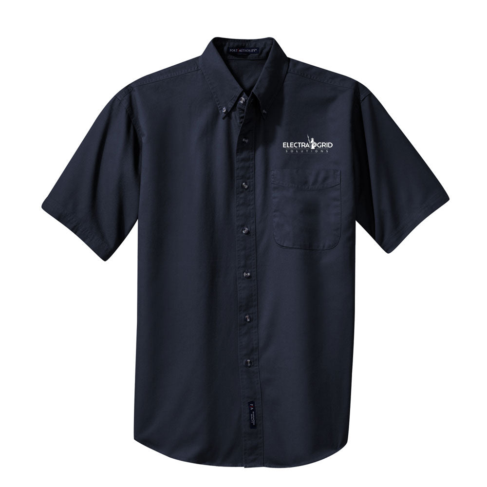 Short Sleeve Twill Shirt