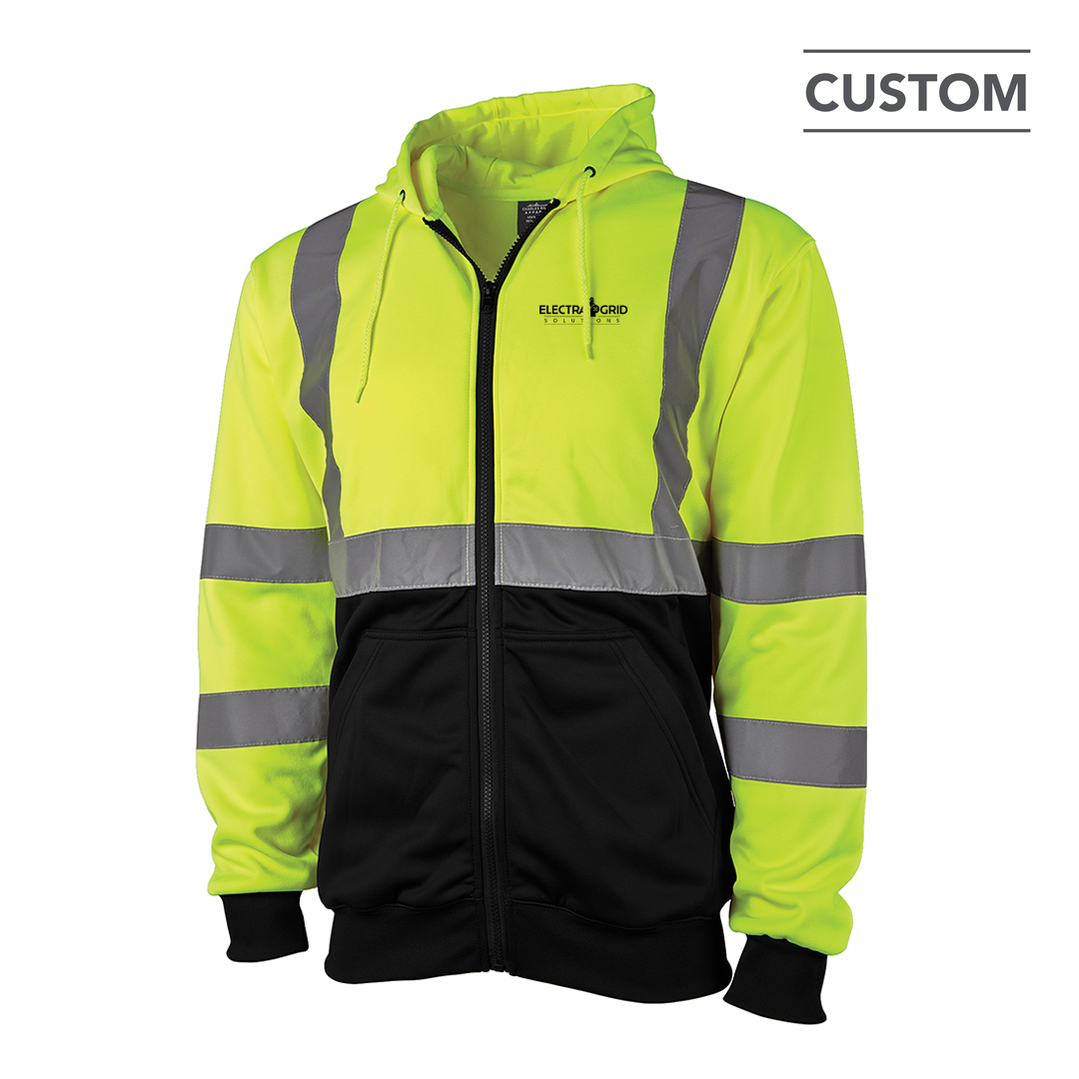 Electra Grid SIGNAL HI-VIS FULL ZIP HOODIE