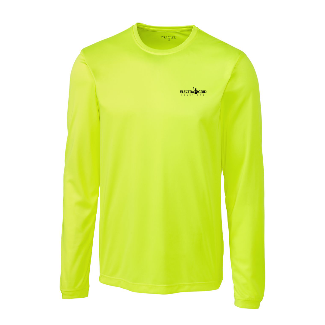 Electra Grid Safety Performance Long Sleeve Mens Tee Shirt