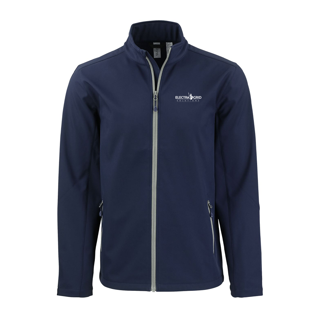 Electra Grid Stretch Full Zip Mens Softshell Jacket