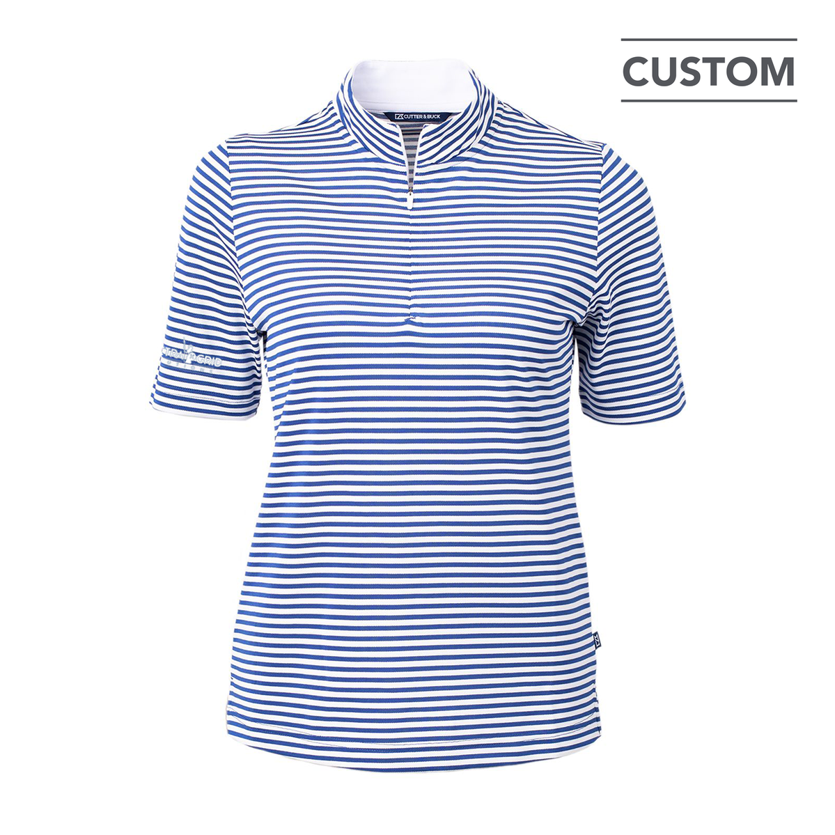 EG Striped Recycled Ladies Polo