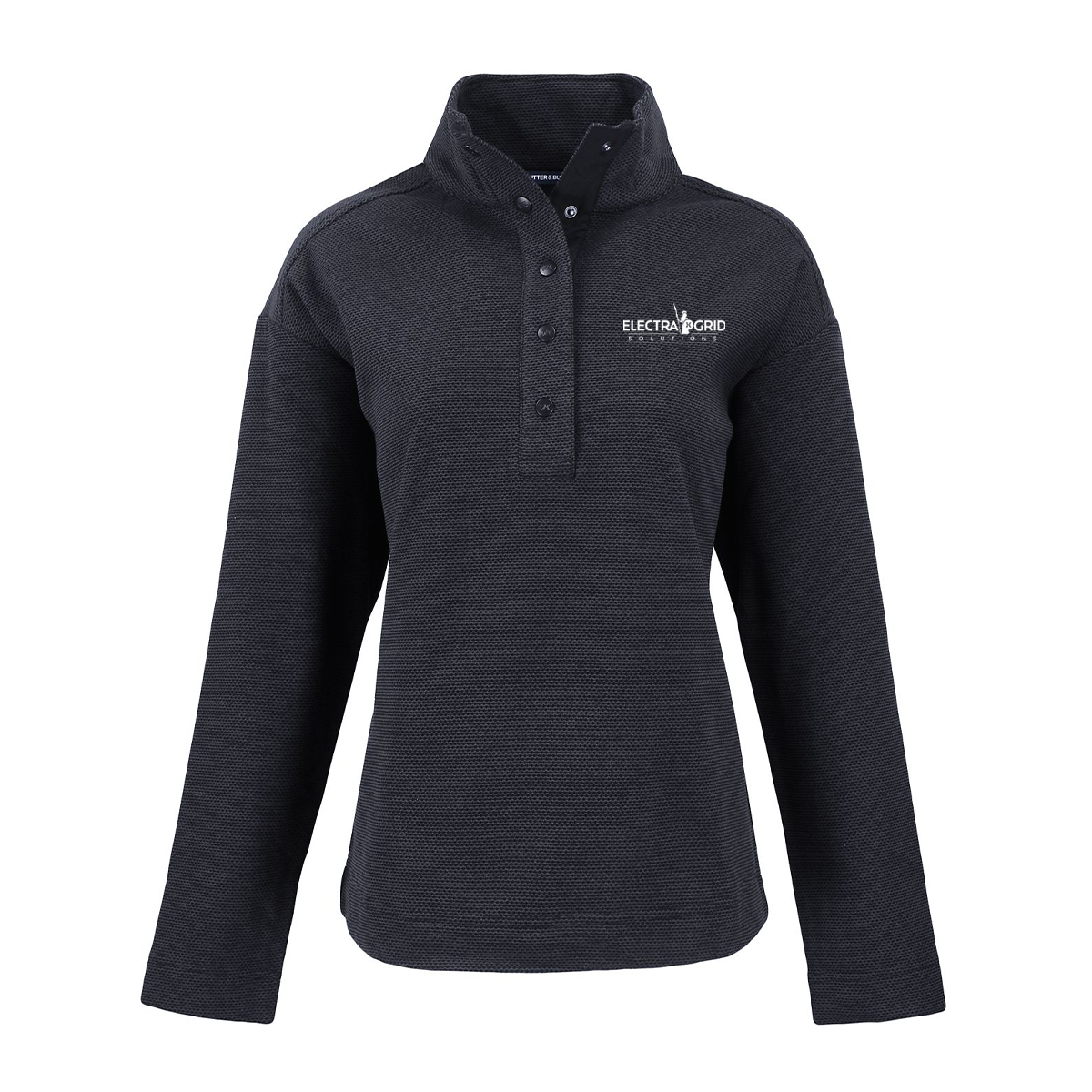 EG Women's Recycled Fleece Snap Pullover