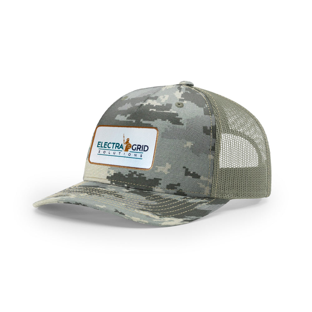 Richardson Camo Mesh Caps