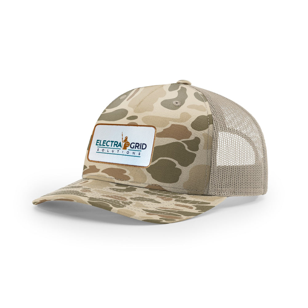 Richardson Camo Mesh Caps