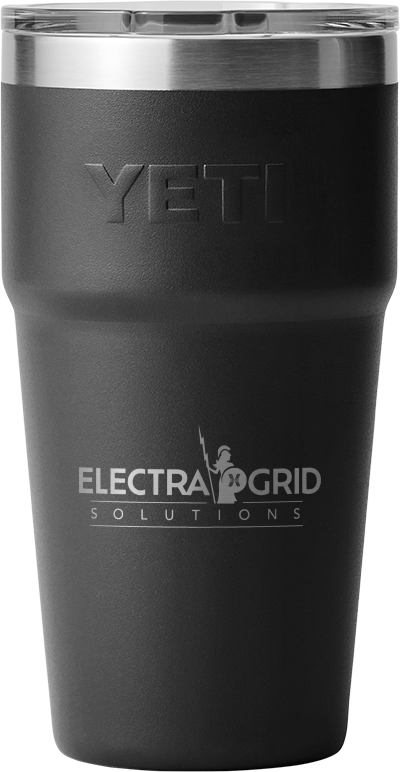 Electra Grid YETI Rambler 20 oz. Stackable Cup