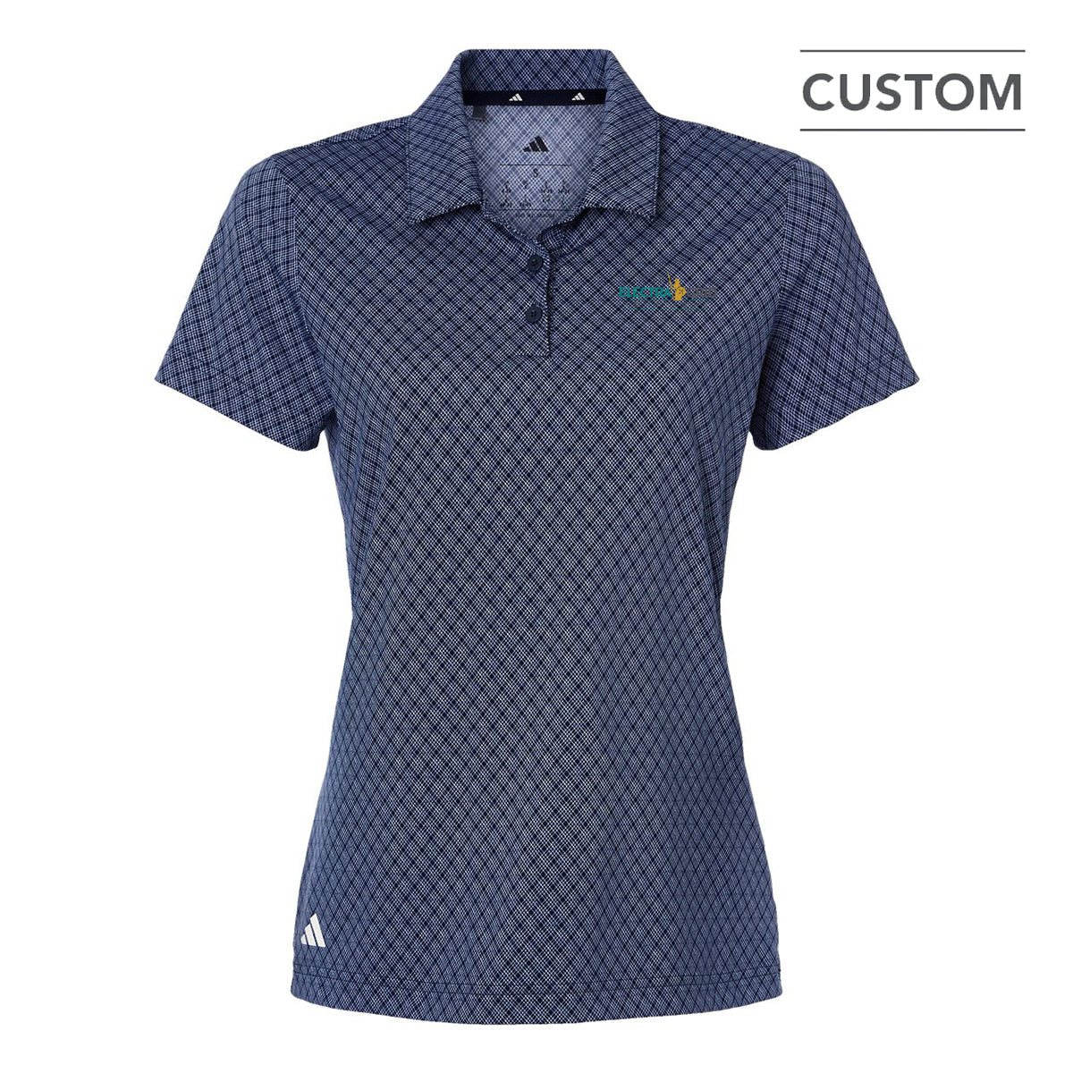 Adidas Women's 4-Way Stretch Printed Polo