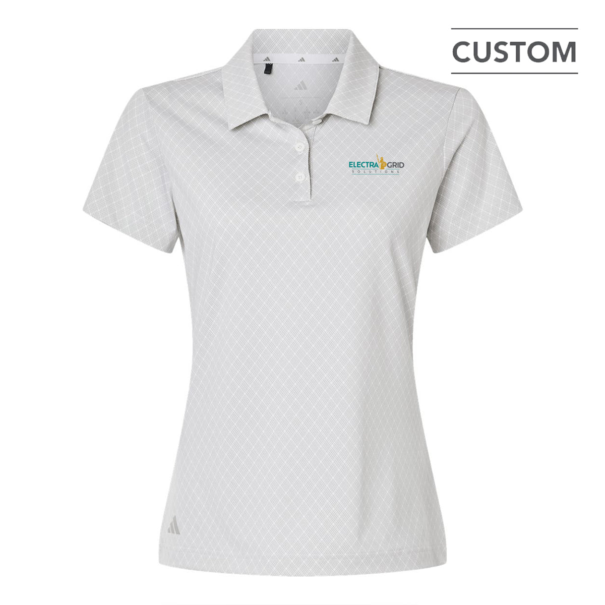 Adidas Women's 4-Way Stretch Printed Polo