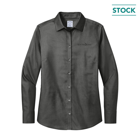 Brooks Brothers Women's Wrinkle-Free Stretch Nailhead Shirt