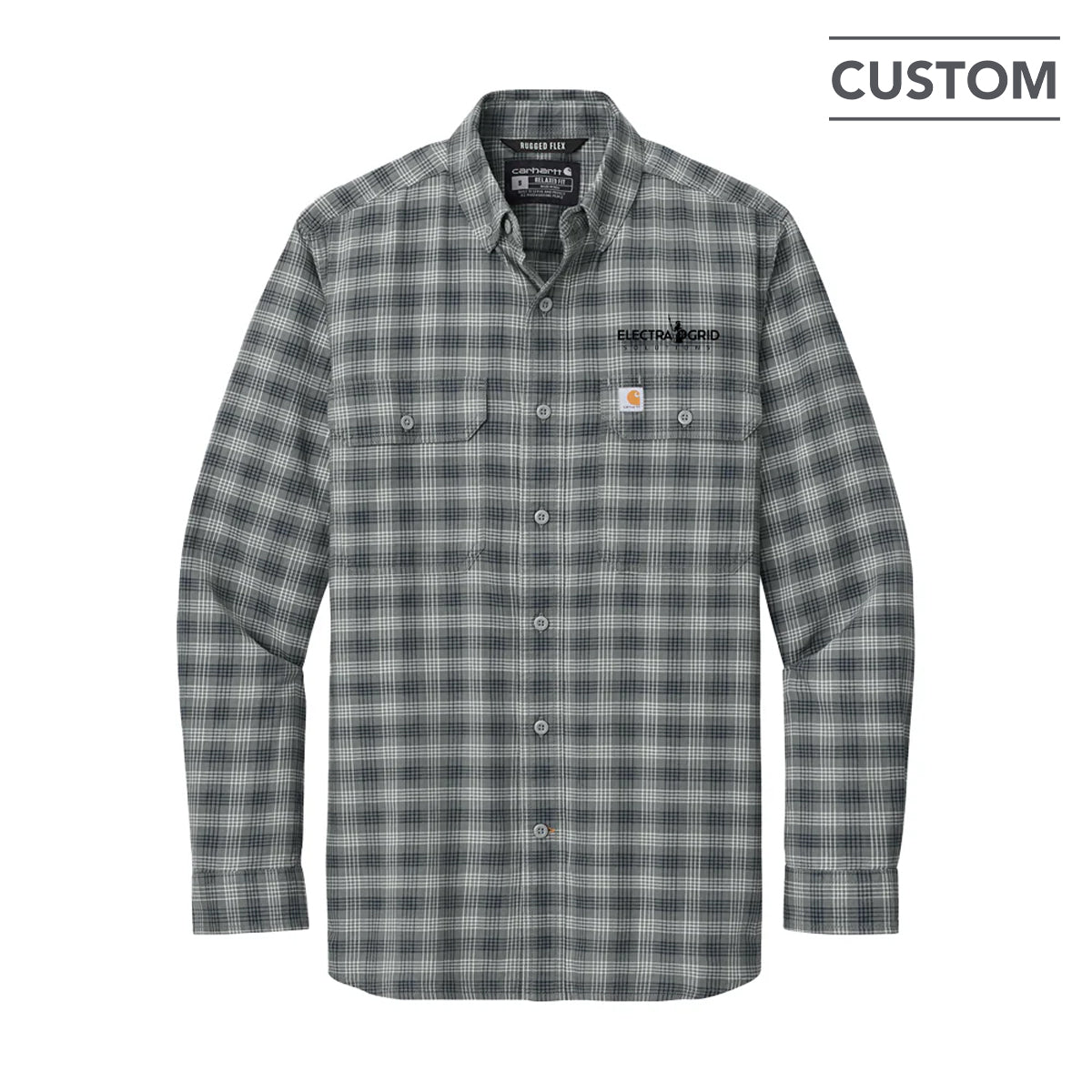 Carhartt® Rugged Flex® Plaid Long Sleeve Shirt