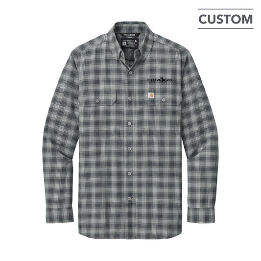 Carhartt® Rugged Flex® Plaid Long Sleeve Shirt