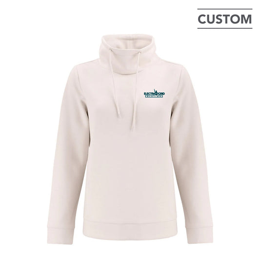 Clique Haven Recycled Womens High Collar Pullover Sweatshirt