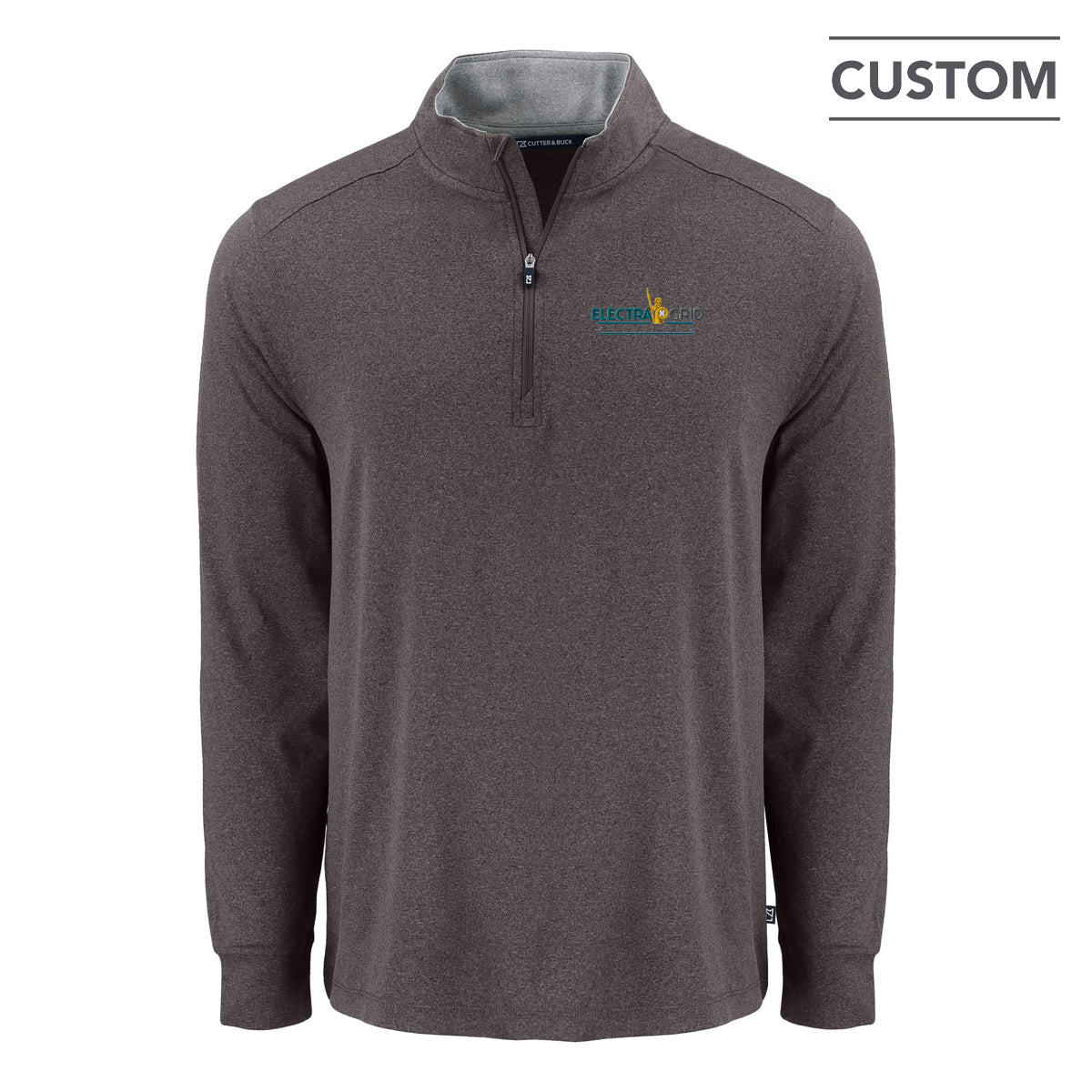 Cutter & Buck Forge Recycled Four-Way Stretch Mens Quarter Zip Pullover