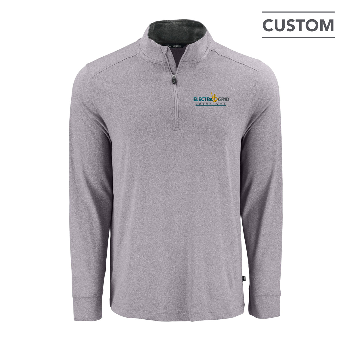 Cutter & Buck Forge Recycled Four-Way Stretch Mens Quarter Zip Pullover