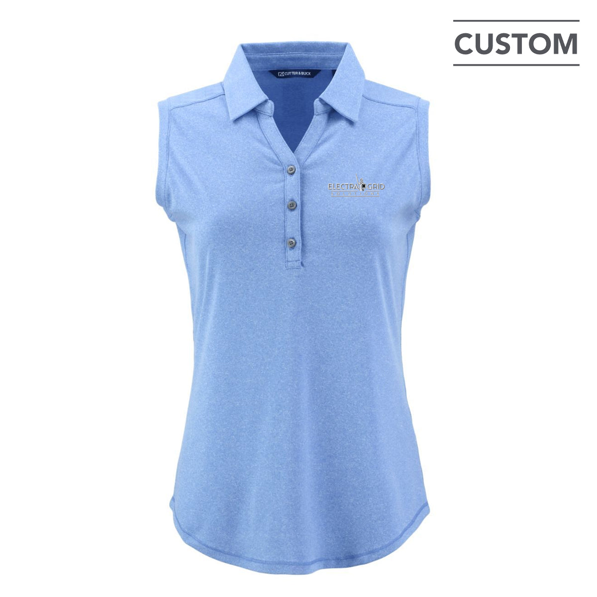Cutter & Buck Forge Recycled Four-Way Stretch Womens Sleeveless Polo