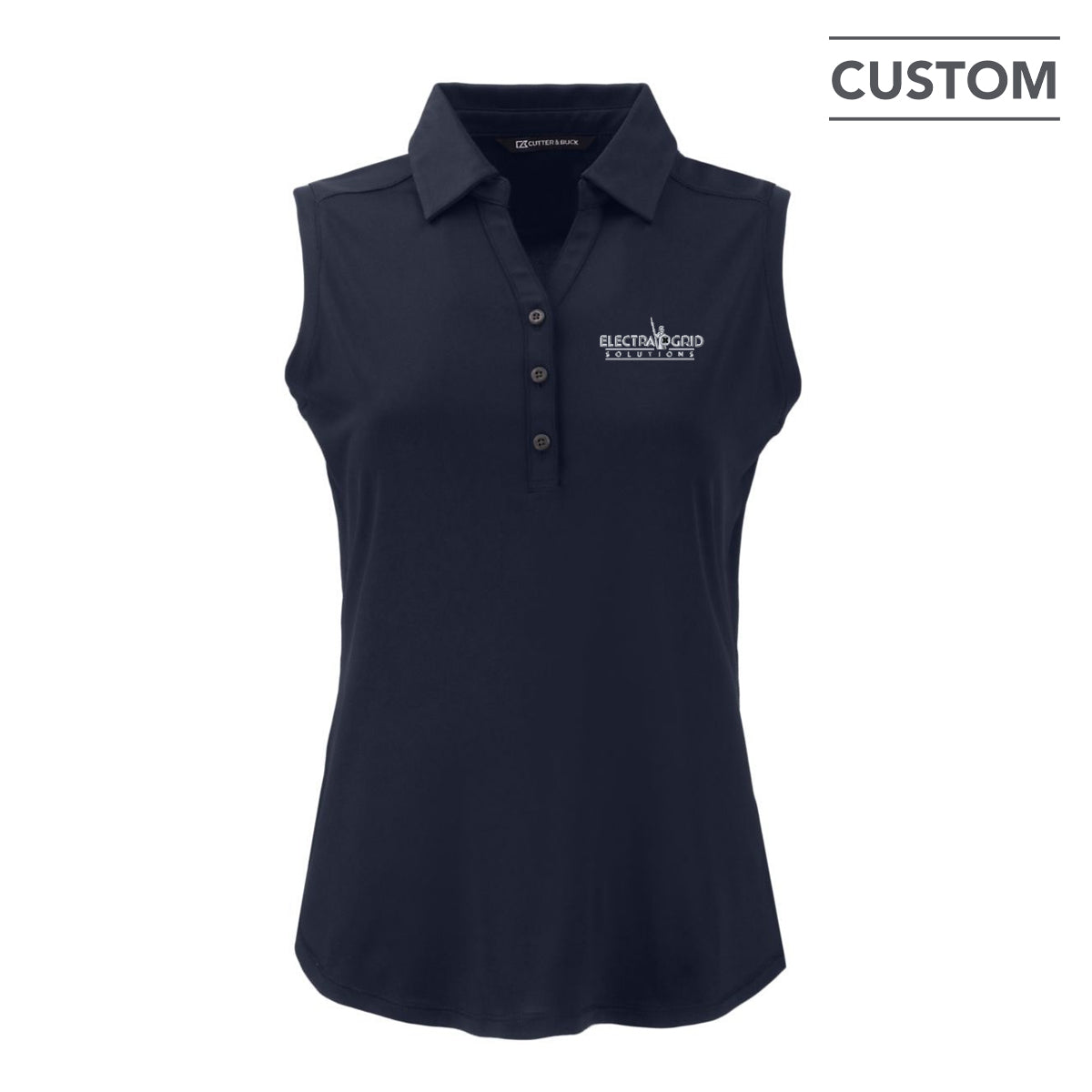 Cutter & Buck Forge Recycled Four-Way Stretch Womens Sleeveless Polo