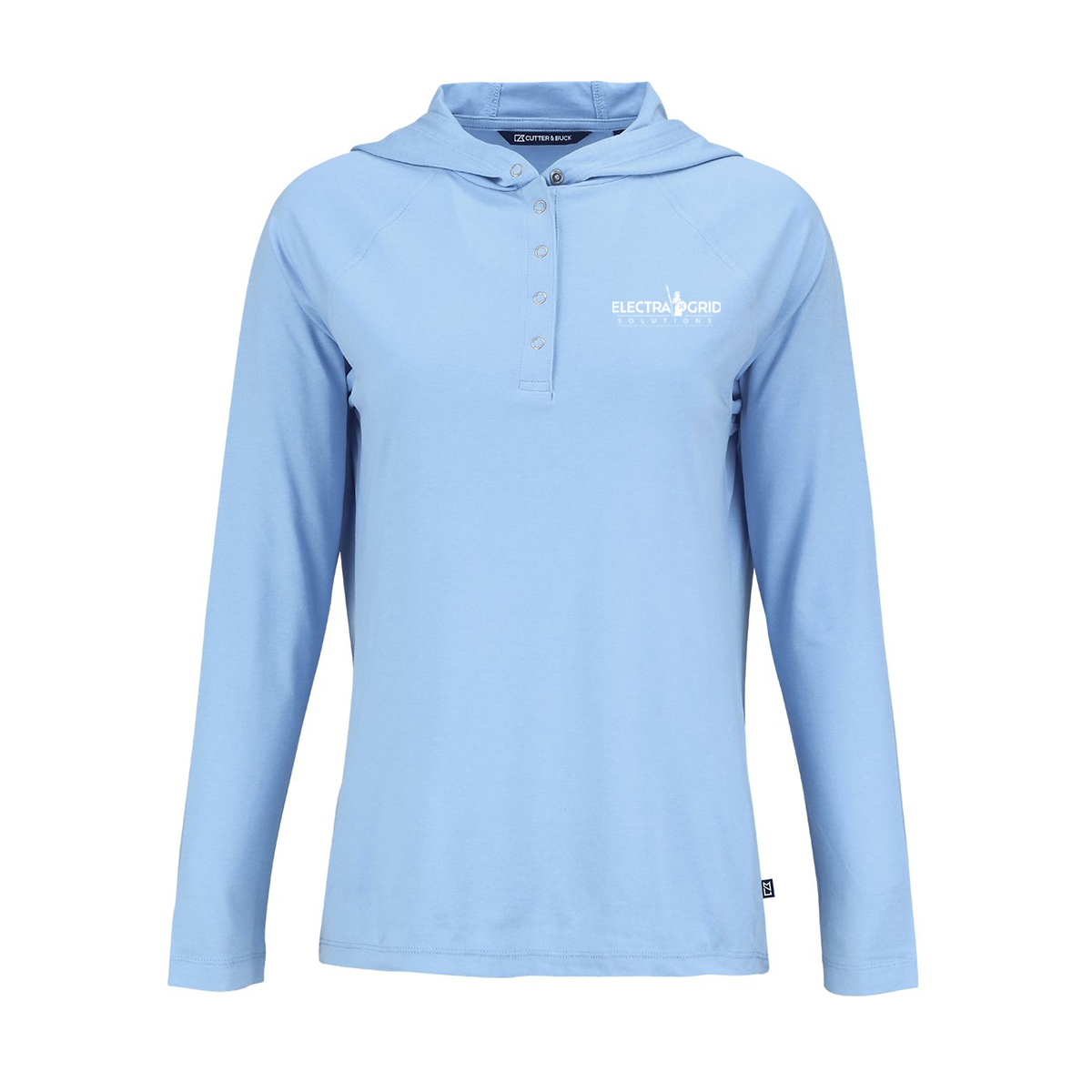 EG Cutter & Buck Women's Coastline Hooded Shirt