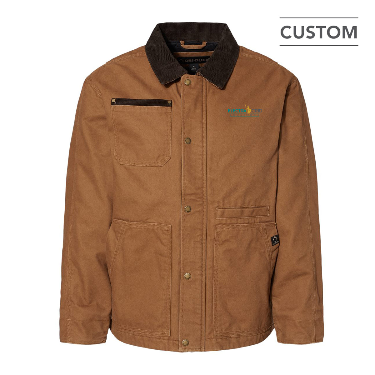 Dri Duck Men's Tall Rambler Boulder Cloth Jacket