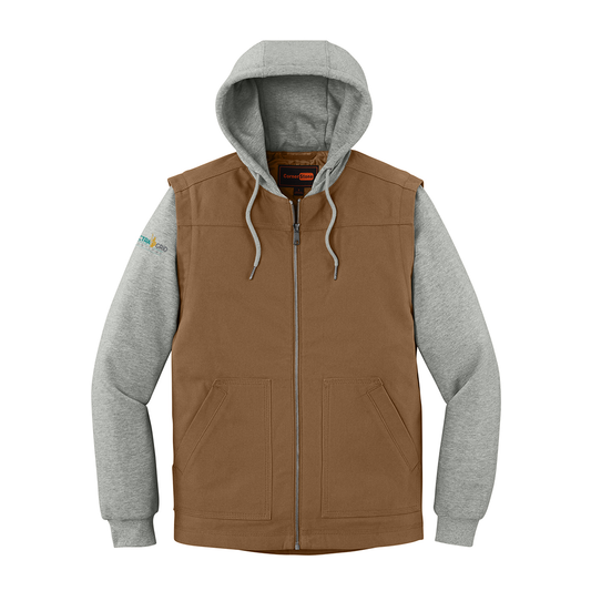 Electra Grid Duck Fleece Full-Zip Hooded Jacket