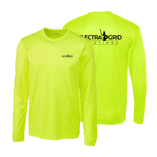Electra Grid Safety Performance Long Sleeve Mens Tee Shirt