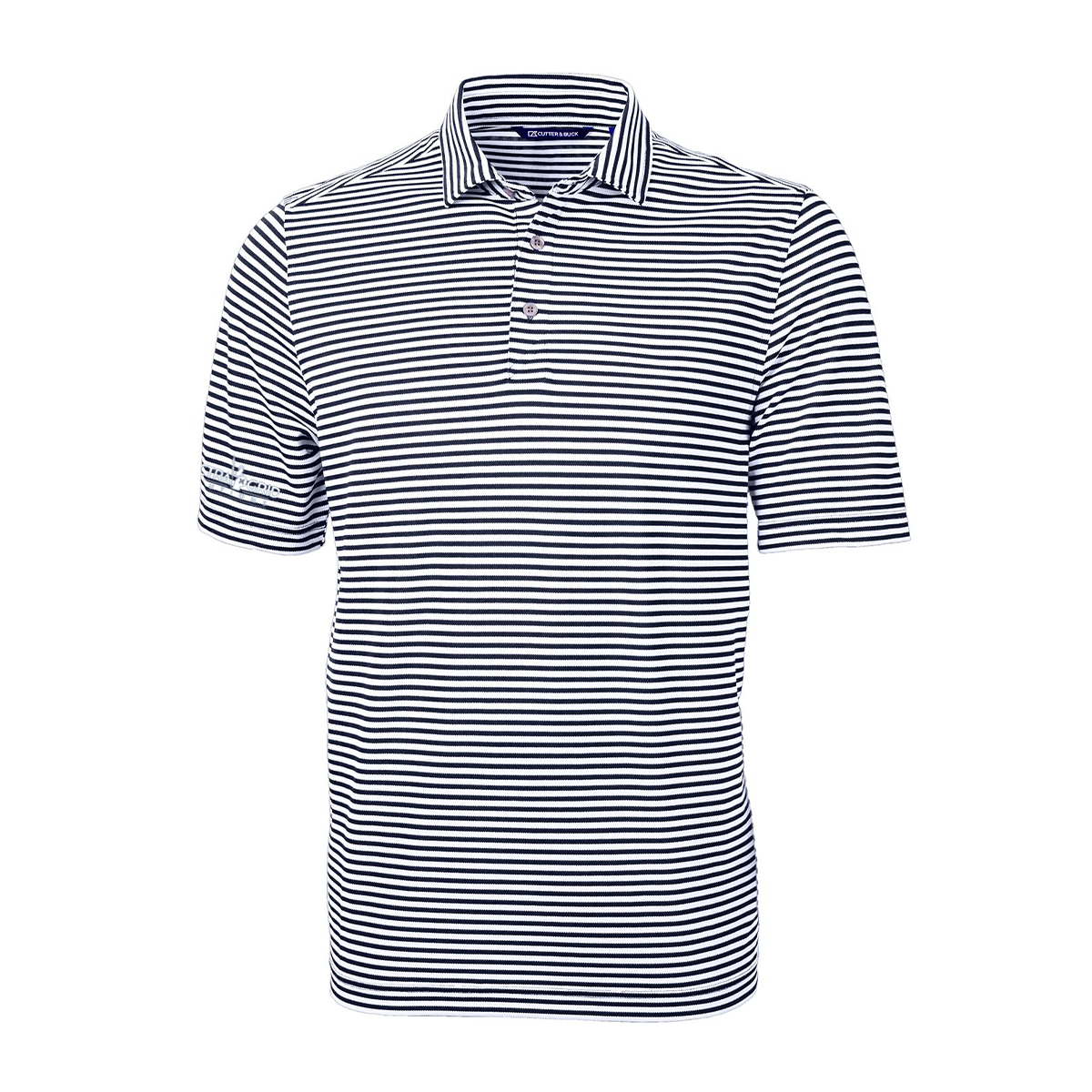 EG Men's Striped Recycled Polo