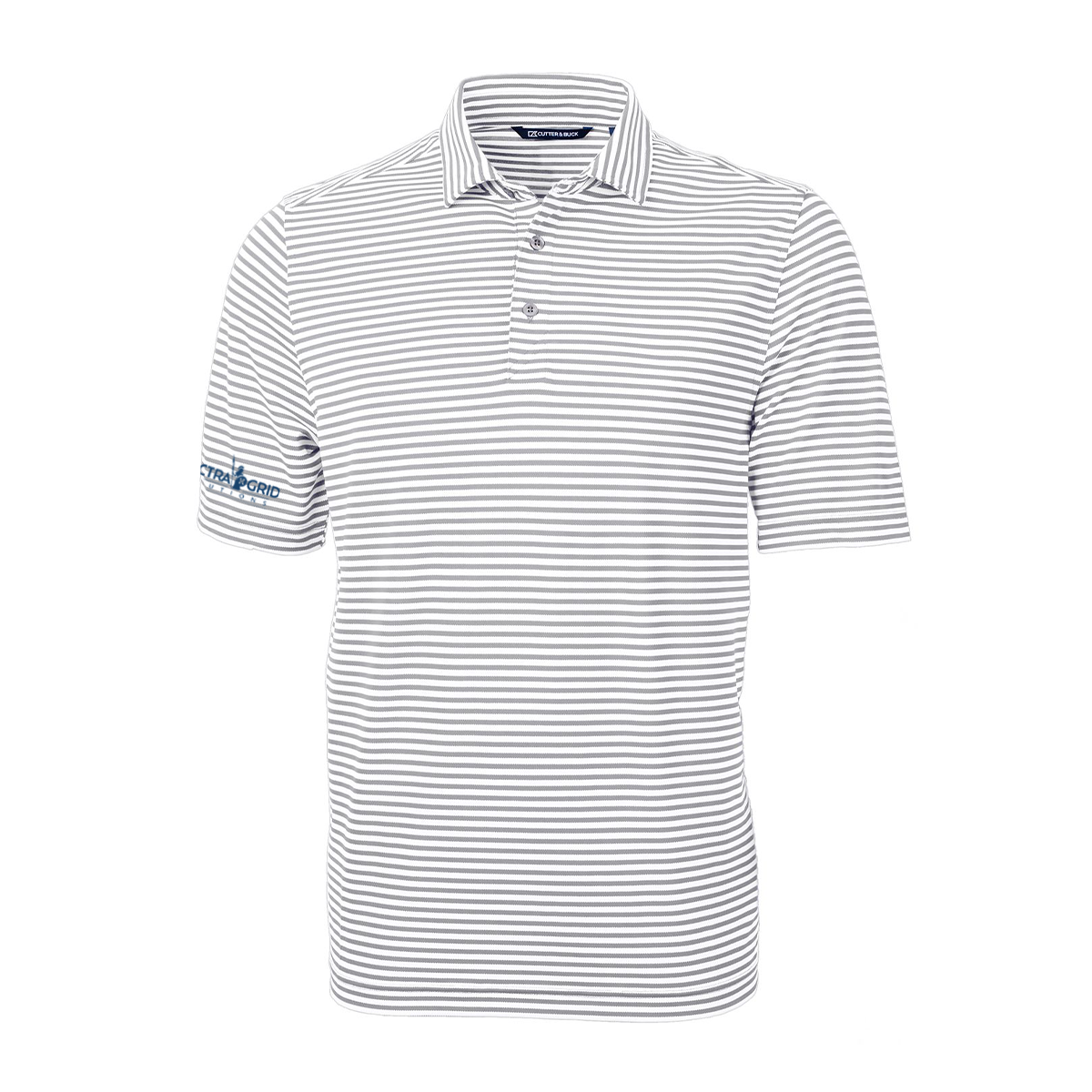 EG Men's Striped Recycled Polo