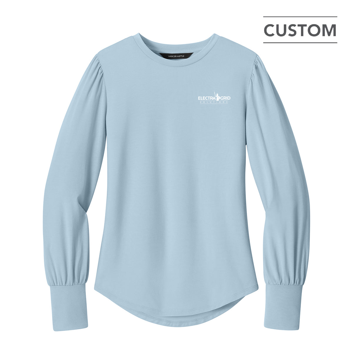 Mercer+Mettle® Women’s Stretch Jersey Long Sleeve Blouson Top