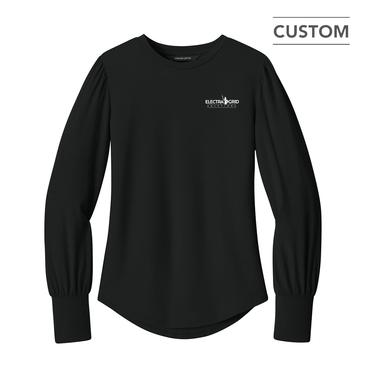 Mercer+Mettle® Women’s Stretch Jersey Long Sleeve Blouson Top