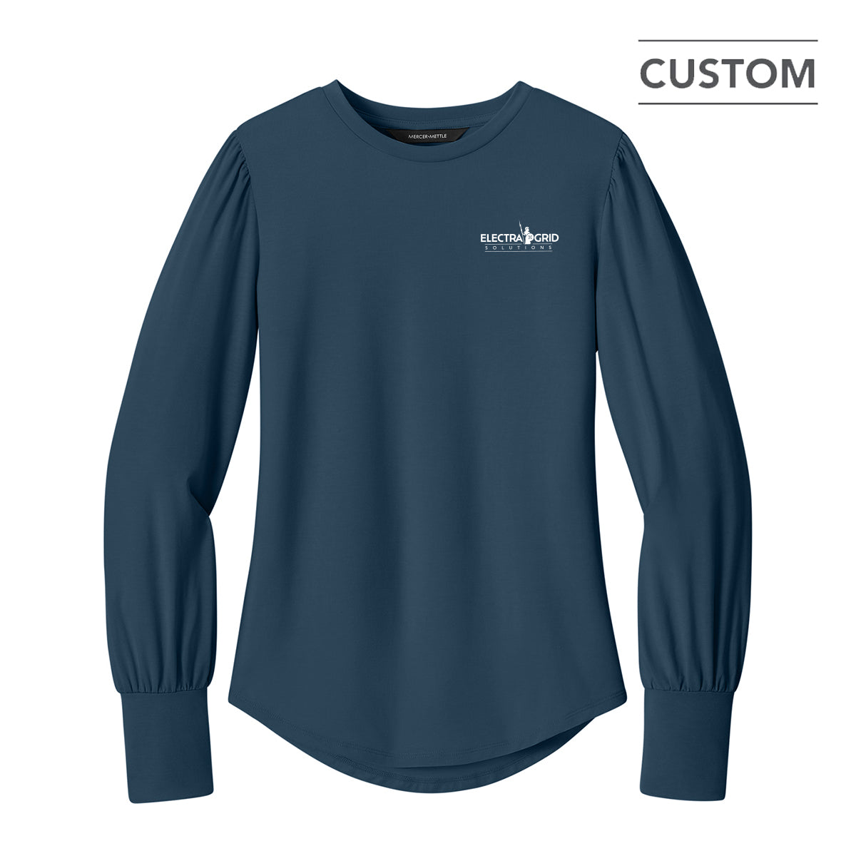 Mercer+Mettle® Women’s Stretch Jersey Long Sleeve Blouson Top