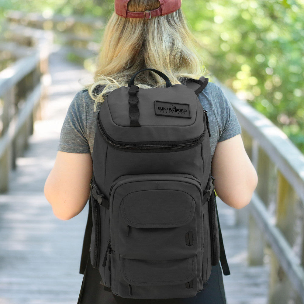 EG Debossed Patch Recylced BackPack