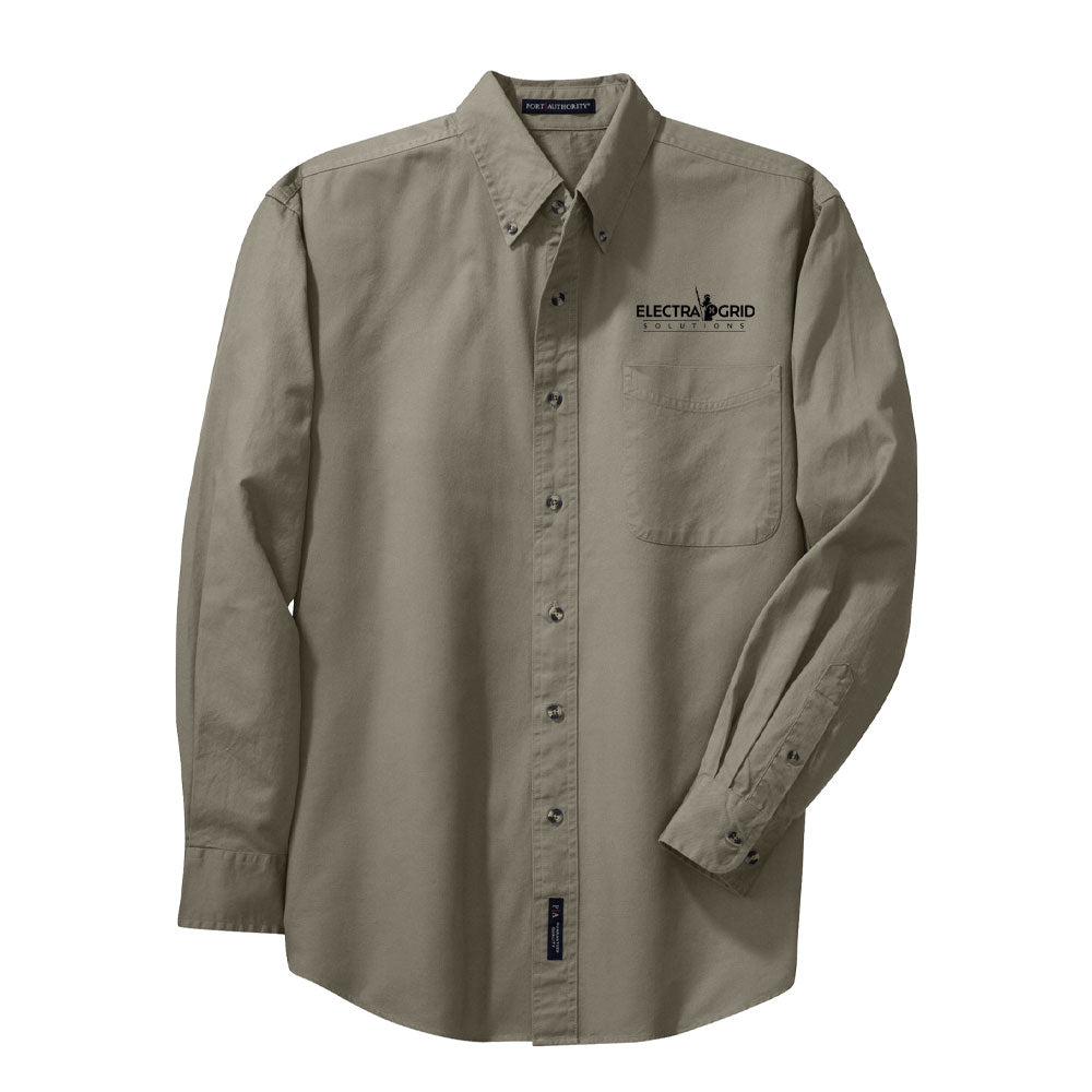 Long Sleeve Twill Shirt